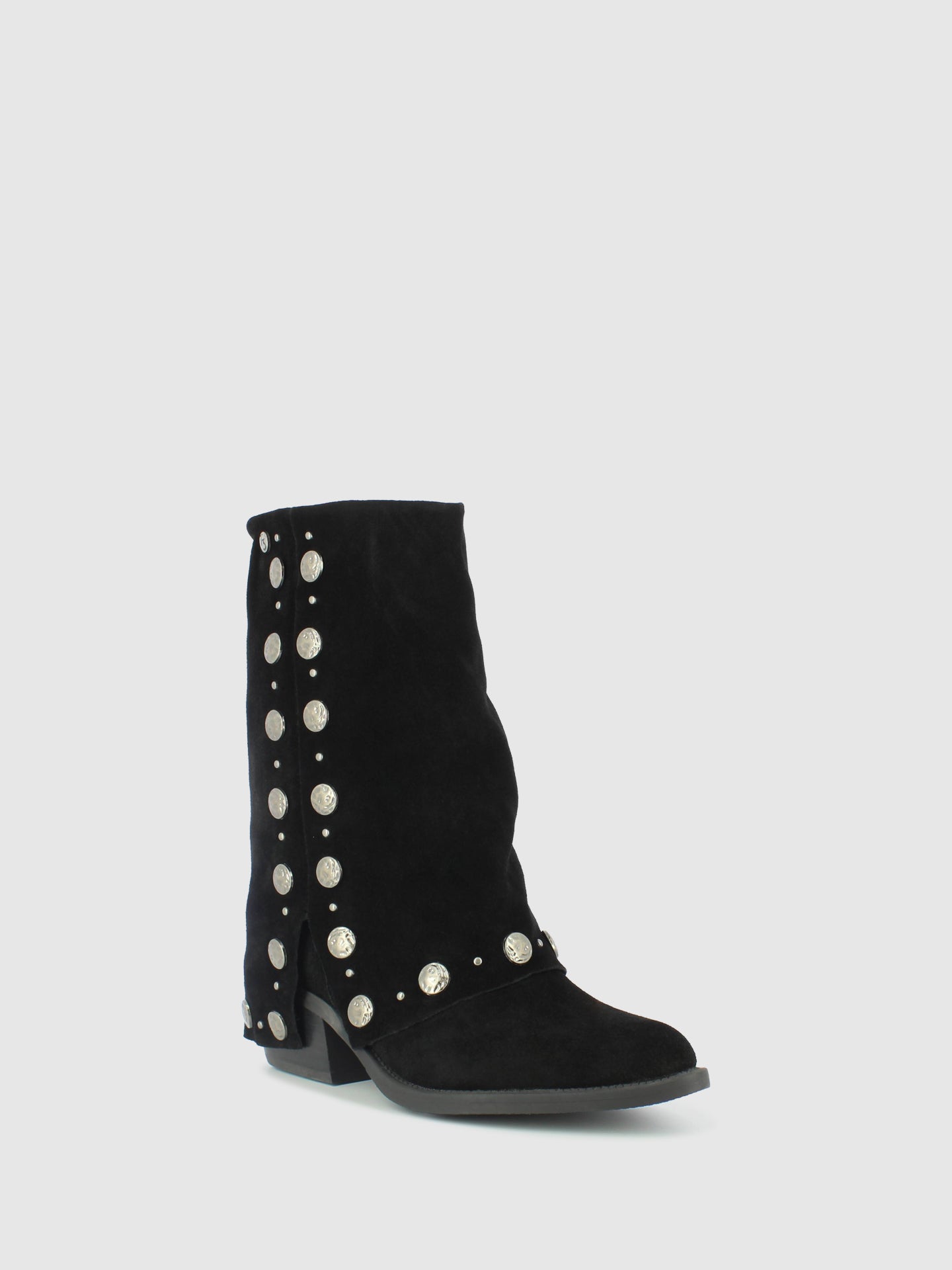 Top3 Botas com Fecho em Preto